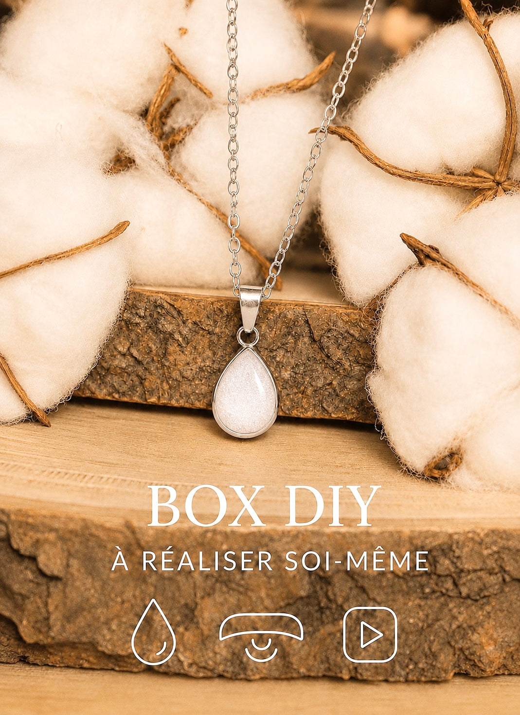 Box DIY pour Collier Goutte